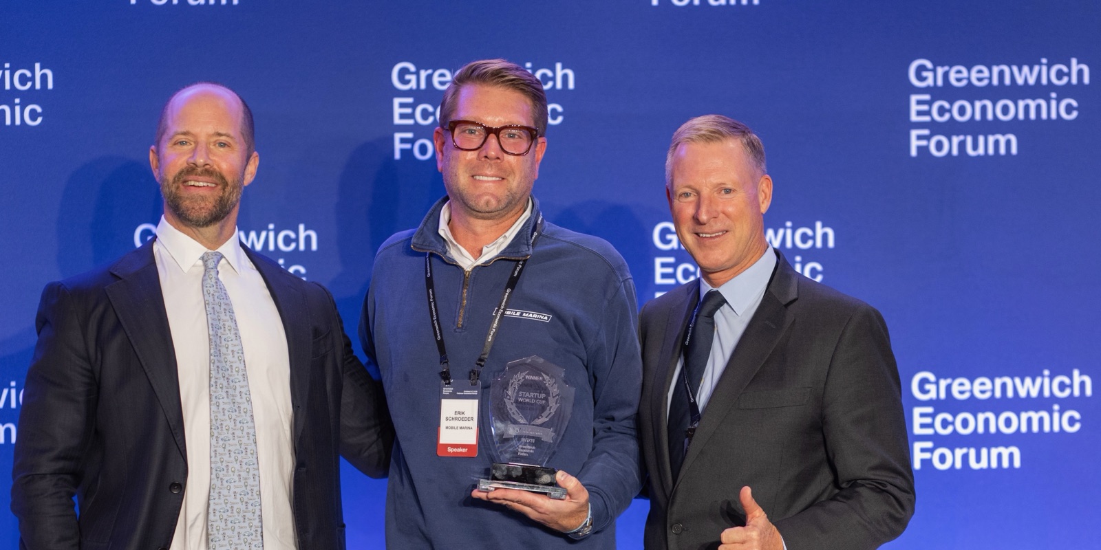 Mobile Marina Wins the Startup World Cup Founders Pitch at the Greenwich Economic Forum